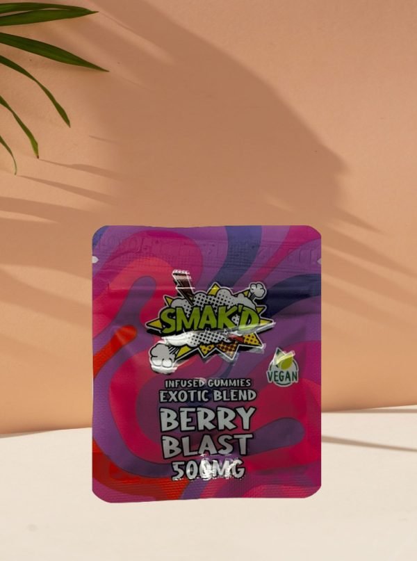 SMAKD Infused Gummies - Berry Blast 500mg