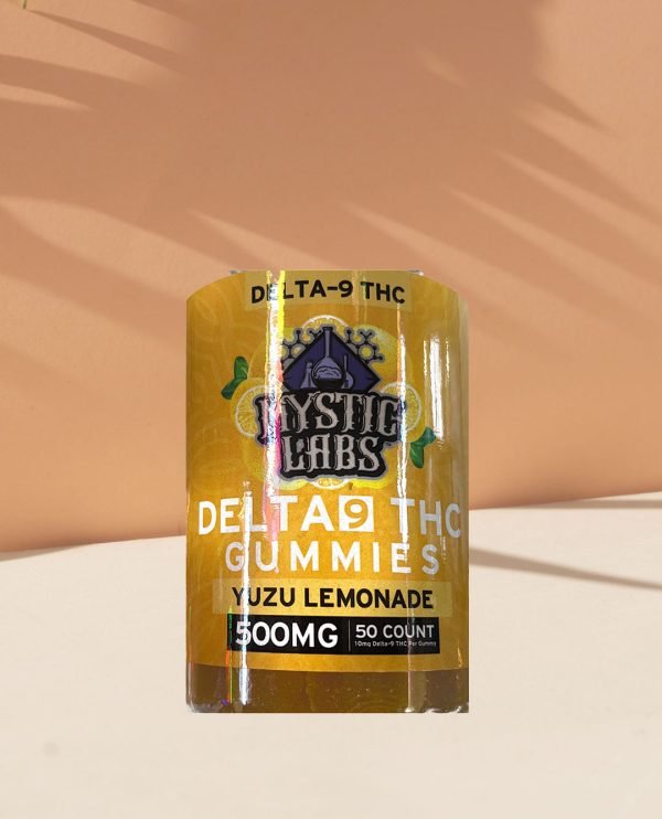 Mystic Labs Delta 9 THC Gummies Yuzu Lemonade 500mg