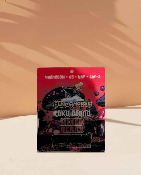 Flying Horse FUKD Blend Gummies - Mixed Berry 2000mg