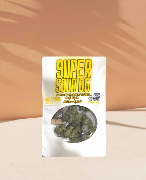 Super Sour OG Living Soil THCA Hemp Flower