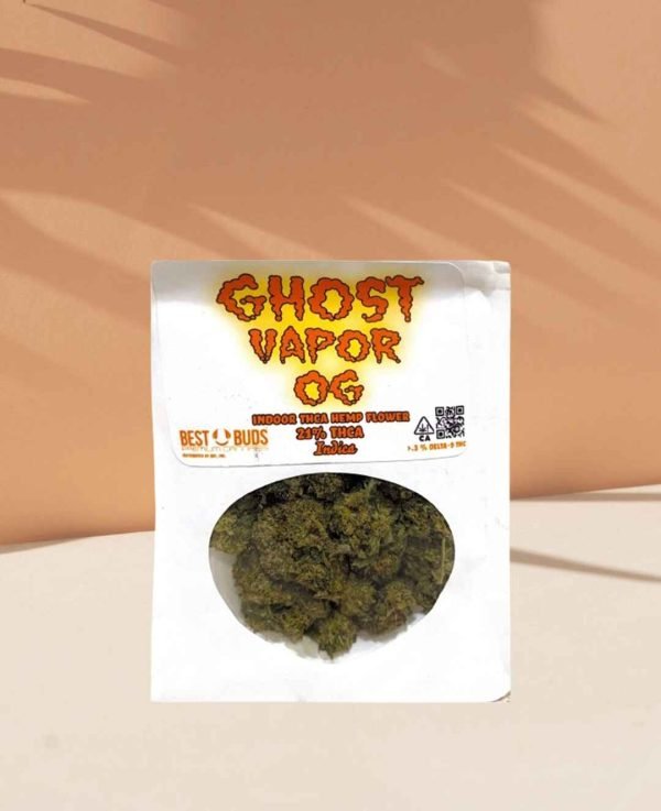 "Ghost Vapor OG Indoor THCA Hemp Flower – Premium Relaxation & Flavo