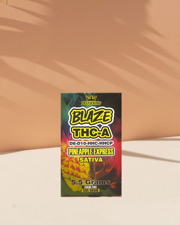 Delta King Blaze THC-A Pineapple Express Sativa – Potent 5.5g Strain