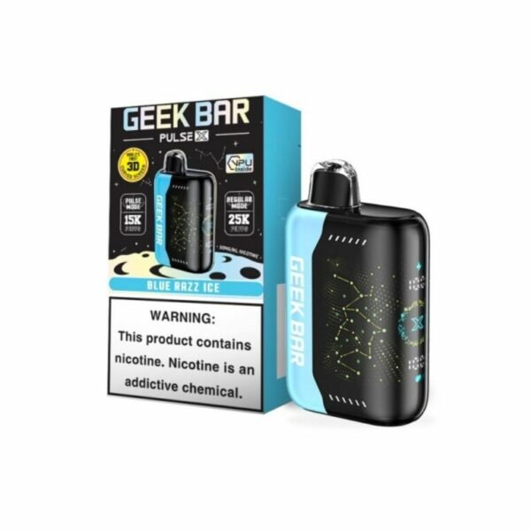 Blue Razz Ice Geek Bar Pulse X 25000