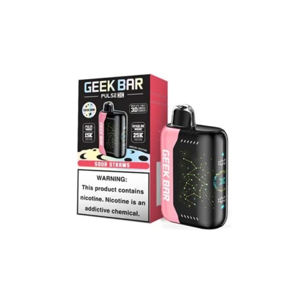 Sour straws Geek Bar Pulse X 25000