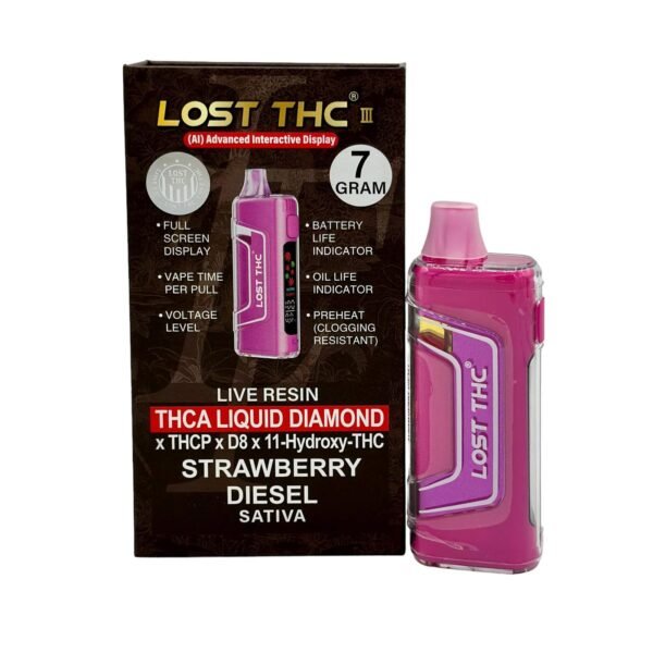 LOST THC - Strawberry Diesel Sativa